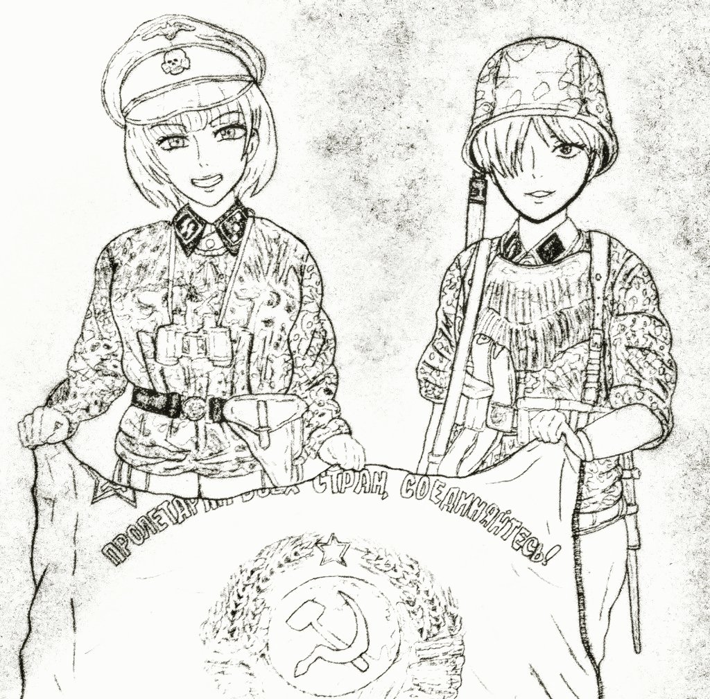 #おまえらの迷彩を見せろ下さい
モノクロ 