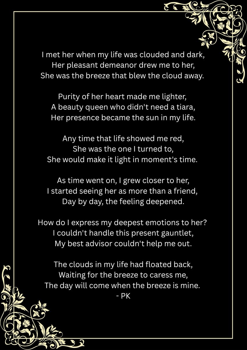 my2centsandme's tweet photo. (Tiara
More than a friend
this present gauntlet)
#FoxProse
#firewords280
#fairytalepoets @fairytalepoets
#return2writing #triversen https://t.co/cXBhf0S2yD