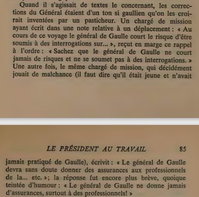 Dur d'être chargé de mission du Général