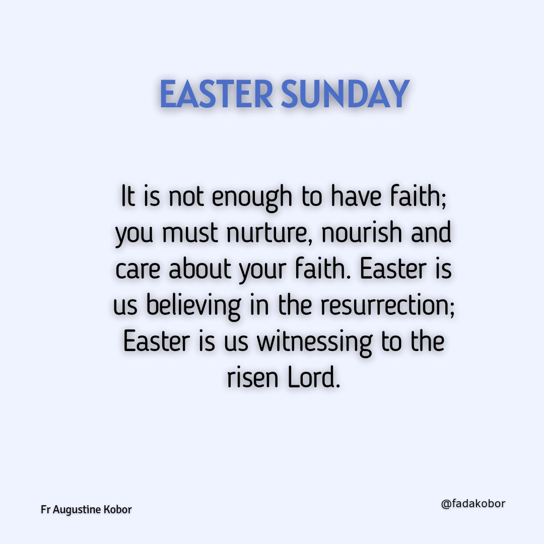 fadakobor's tweet photo. Be Magdalenes, Peters and Johns.
#Allelulia
#EasterSunday https://t.co/p2Ow9yxiFA