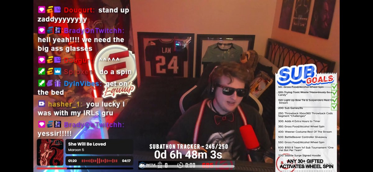 What a stud <a href="/Equuip/">Equuip</a> 

Y’all be sure to tune into the subathon 

twitch.tv/Equuip