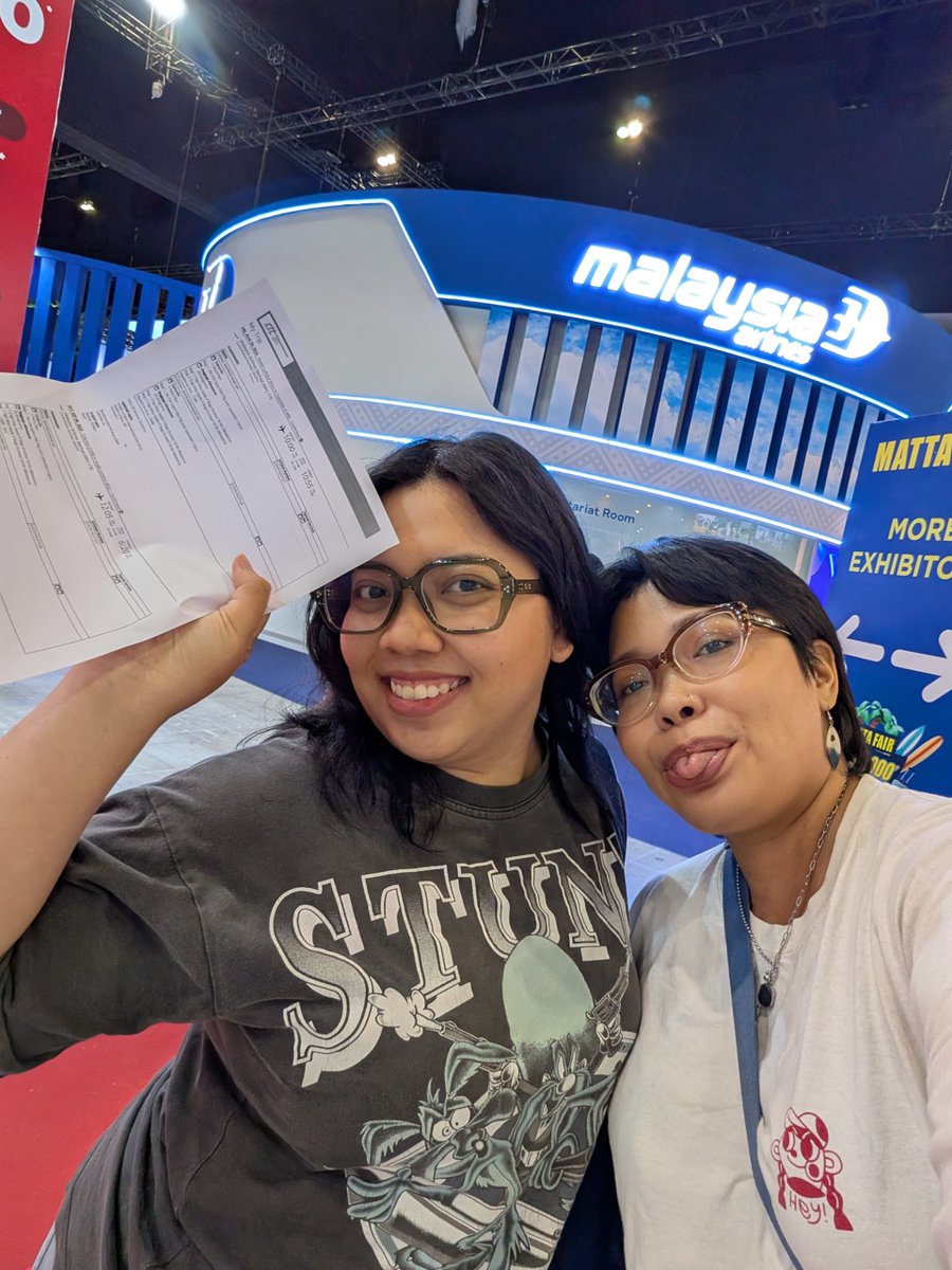 Woke up at 5am to be one of the first people at the MATTA Fair today. Saved RM700 on our MAS flights on top of discounted prices. Major win 😮‍💨✅