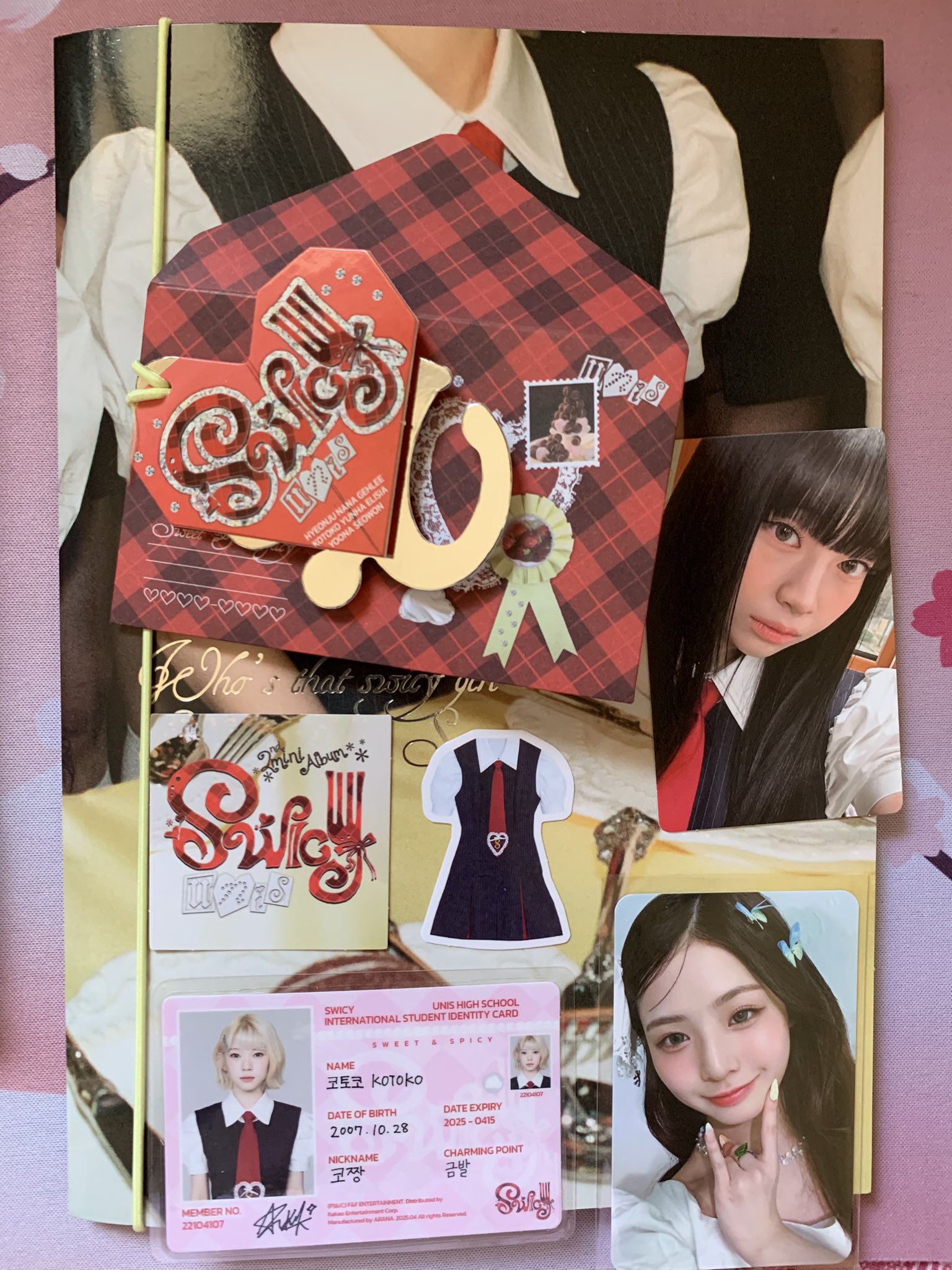 UNIS SWICY JUMPUP Showcase サイン ナナ エリシア UNIS SWICY JUMPUP Showcase サイン ナナ エリシア Tokyo 7th
