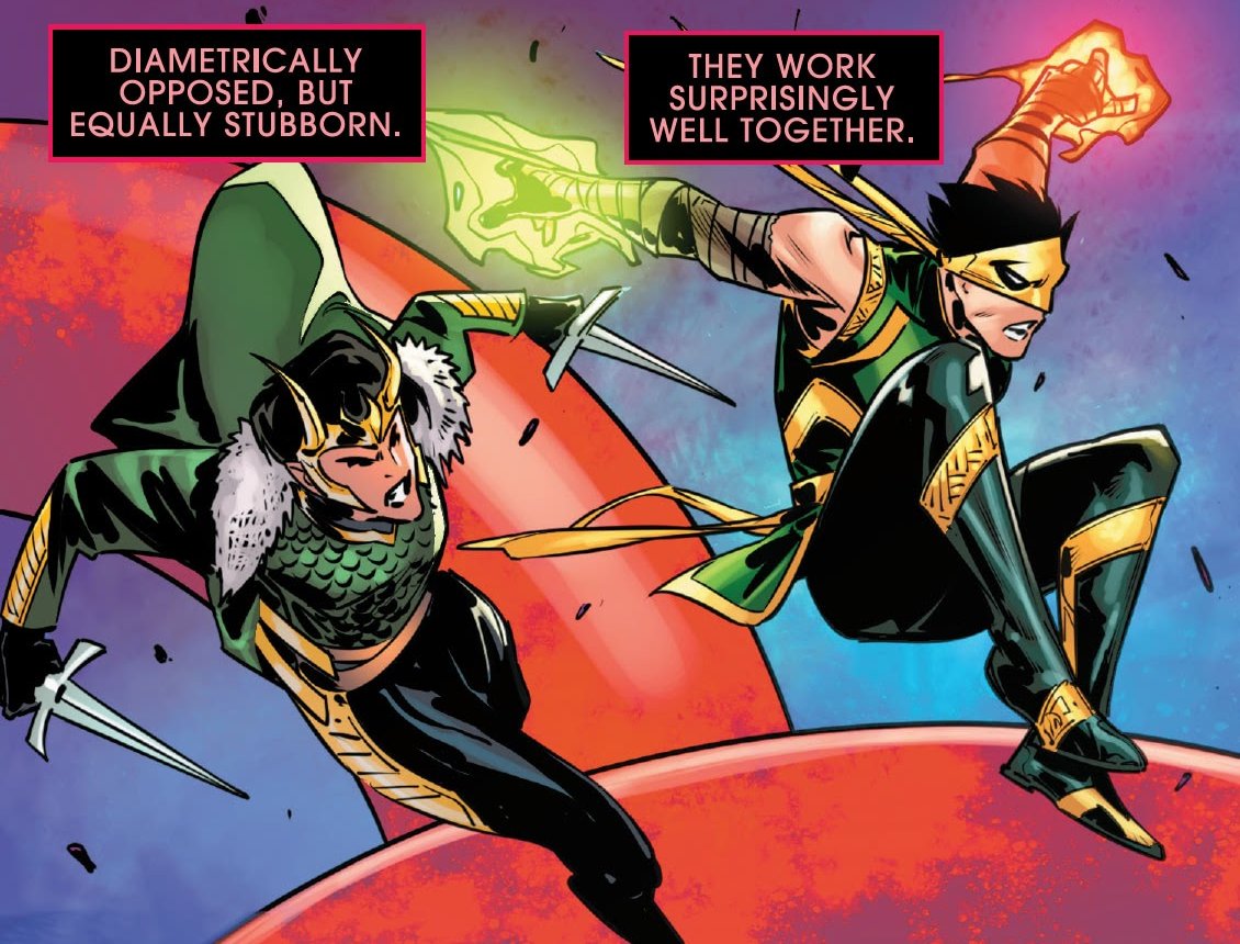 Iron Fist &amp; Loki

A.X.E: Iron Fist #1 (2022)