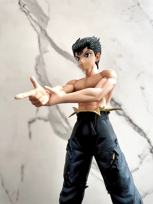 未開封だった幽遊白書の一番くじフィギュア開封戸愚呂弟の迫力すごい 