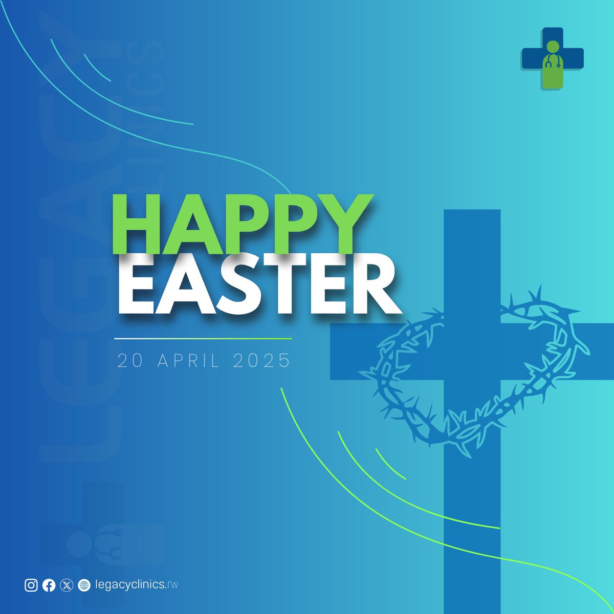Happy Easter from Legacy Clinics!
This season, may your hearts be filled with peace, love, and renewed hope.
Wishing you and your loved ones good health and joyful moments. 🐣💛

#HappyEaster #LegacyCares #EasterBlessings #HealthAndHope