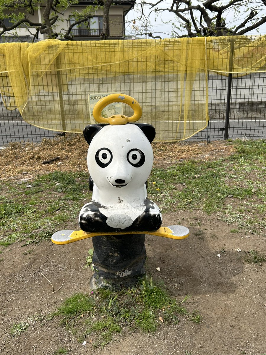 a_aoco's tweet photo. りんころTのパンダ近所の公園にいました。
めっちゃ遊ばれてボロボロだけど…
今日大阪城ホールなんだね〜
行く人は楽しんで欲しい！！
#gogovanillas
#Labtour https://t.co/JHrUZOWdwB