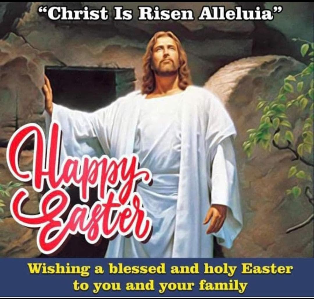 Happy Easter ( The Love &amp; Blessings of the Lord be with us All  )