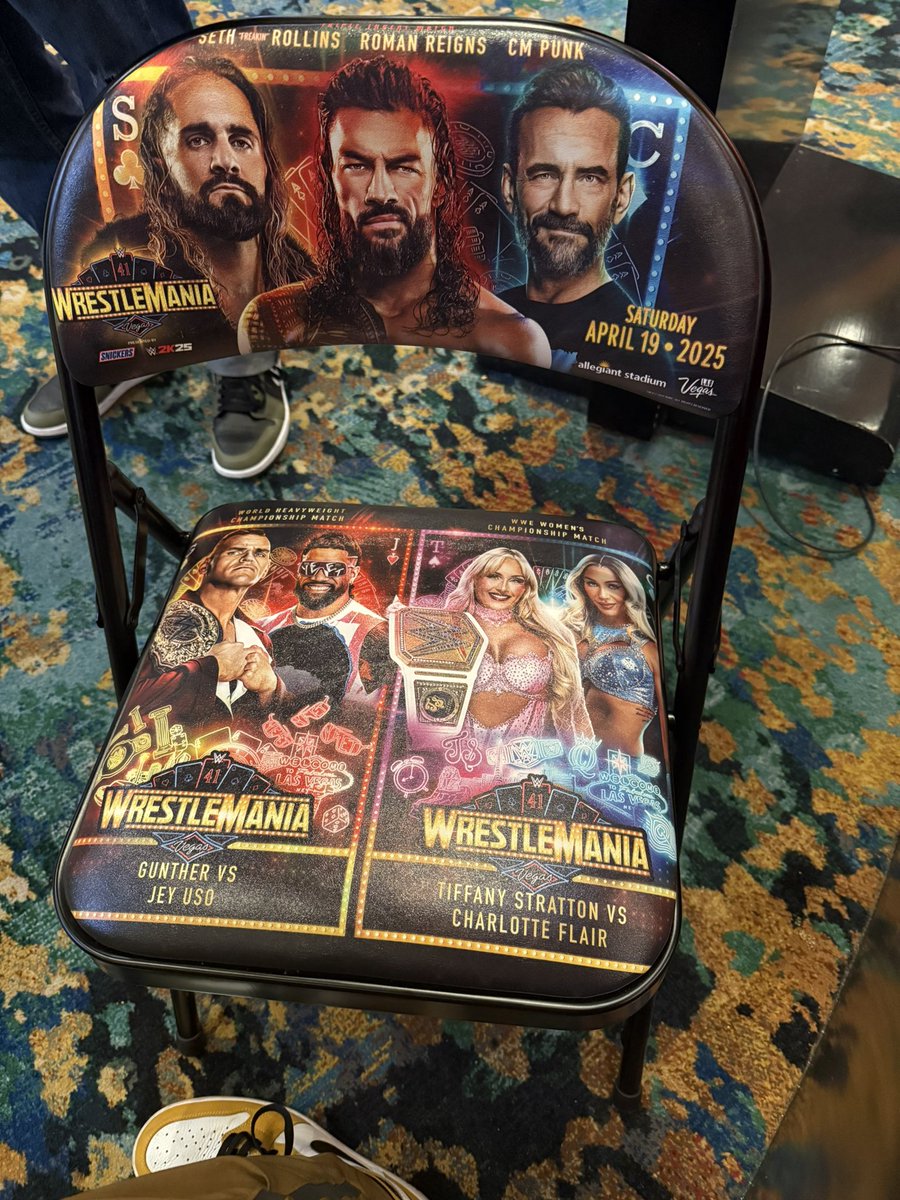 nyone in Vegas wanting to buy a mania chair? I may have extra haha
