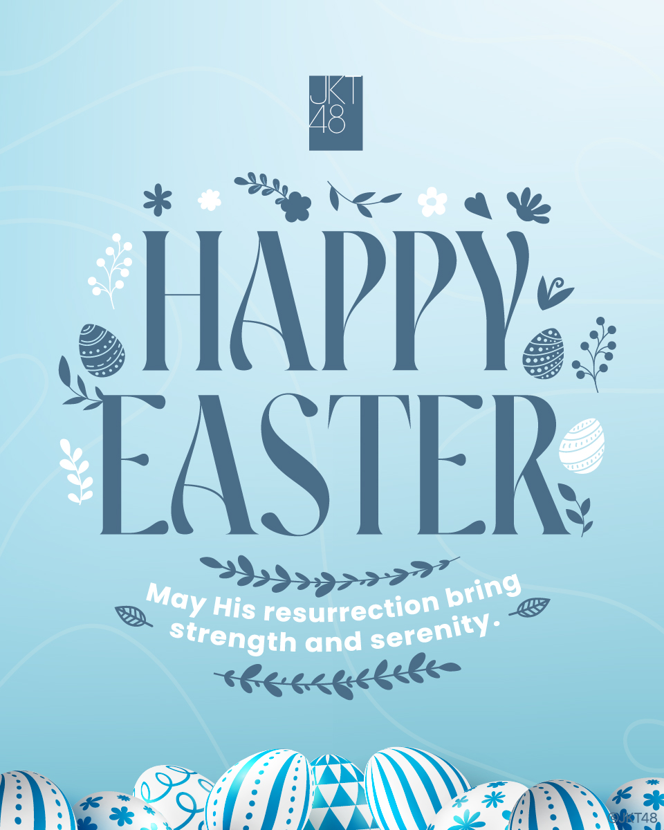 His resurrection brings hope. Happy Easter✨