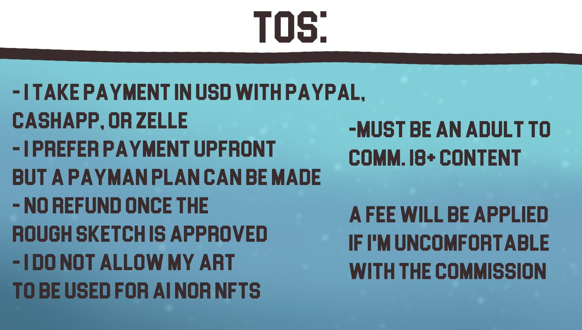 INS0MNICYENA's tweet image. New commission sheet, coming in hot! 
COMMISSIONS ARE USUALLY OPEN, DM ME TO FIND OUT!!