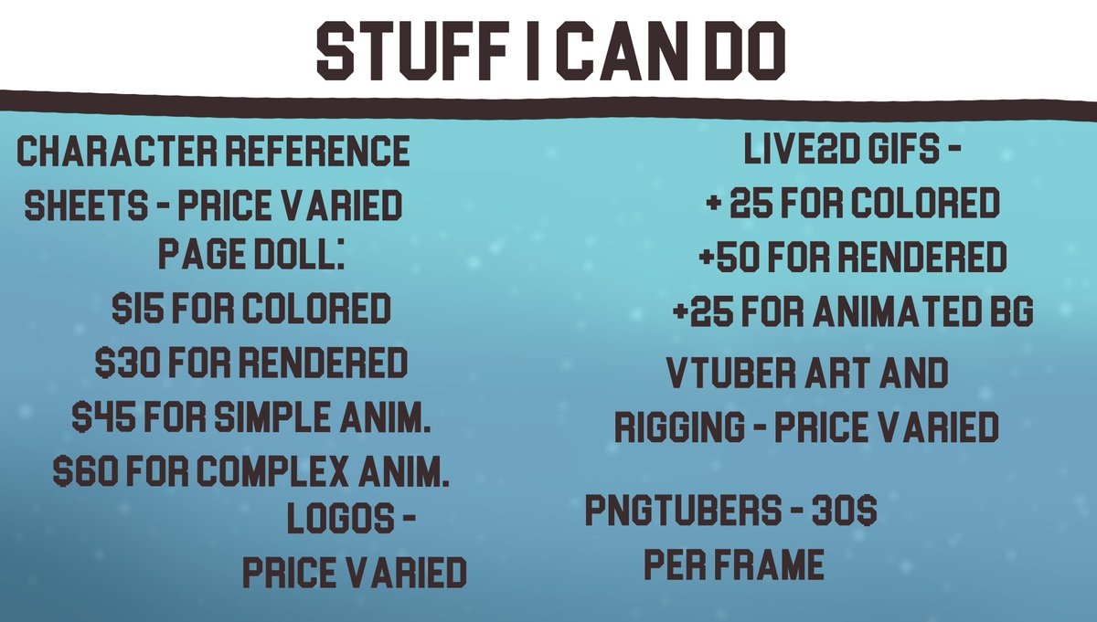 INS0MNICYENA's tweet image. New commission sheet, coming in hot! 
COMMISSIONS ARE USUALLY OPEN, DM ME TO FIND OUT!!