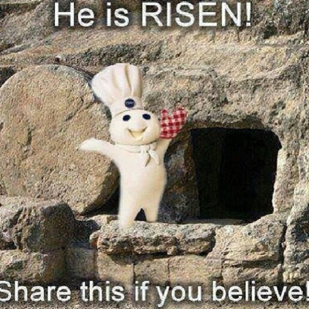 RosiZoitsa's tweet image. In case I'm not able to finish my Easter piece on time, have this meme I found ages ago.