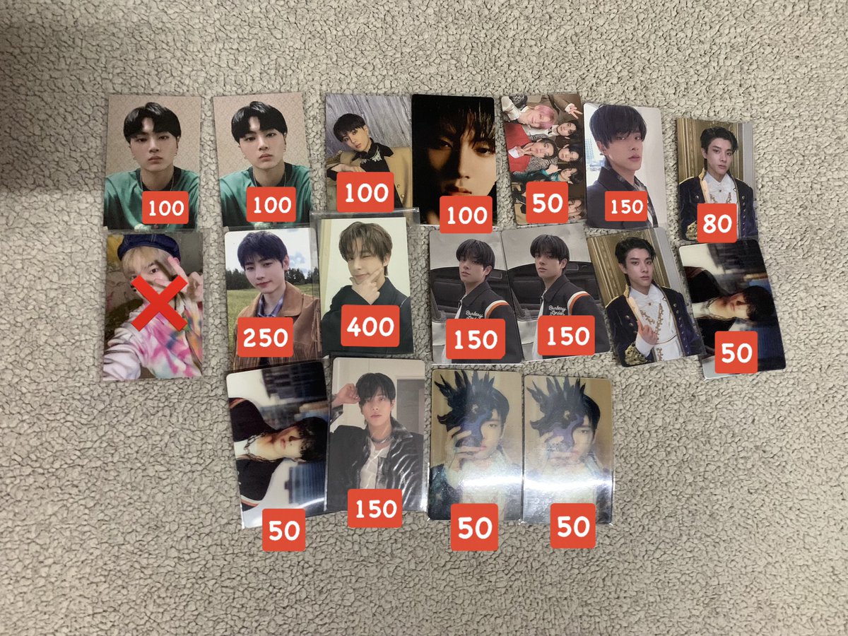 SijeuniMall's tweet photo. WTS/LFB
ONHAND AND READY TO SHIP
Enhypen Photocards
Price range: 50 - 400 each dm for the price + LSF 

Can give discounts if getting 3 or more

Dm if interested

Jay Niki Sunghoon Heeseung https://t.co/r7n2pROGkL