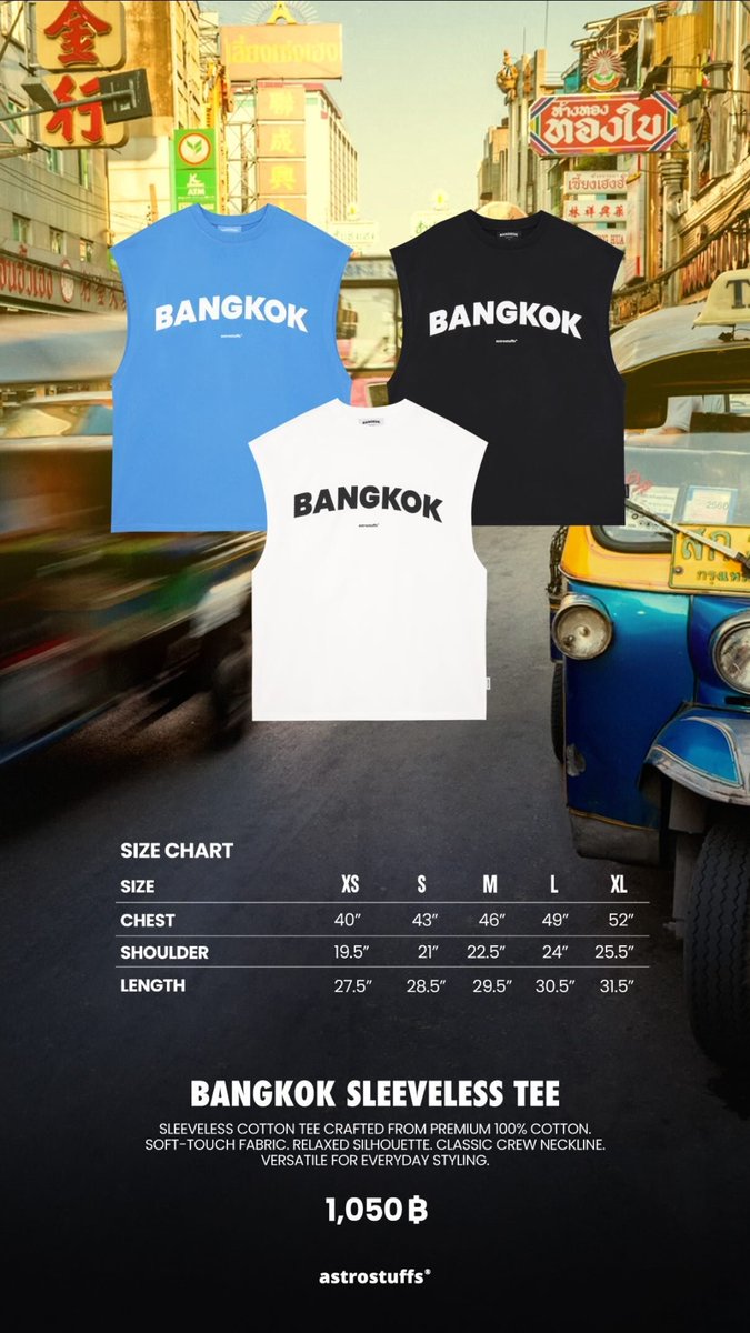 brightscat's tweet image. k&apos;noom apiwat yotprapan (royalmomissuperstylist) wears astrostuff bangkok sleeveless tee from &apos;what is the city but people&apos; collection and astro beach club short from &apos;astro beach club&apos; collection.

#astrostuff #bbrightvc