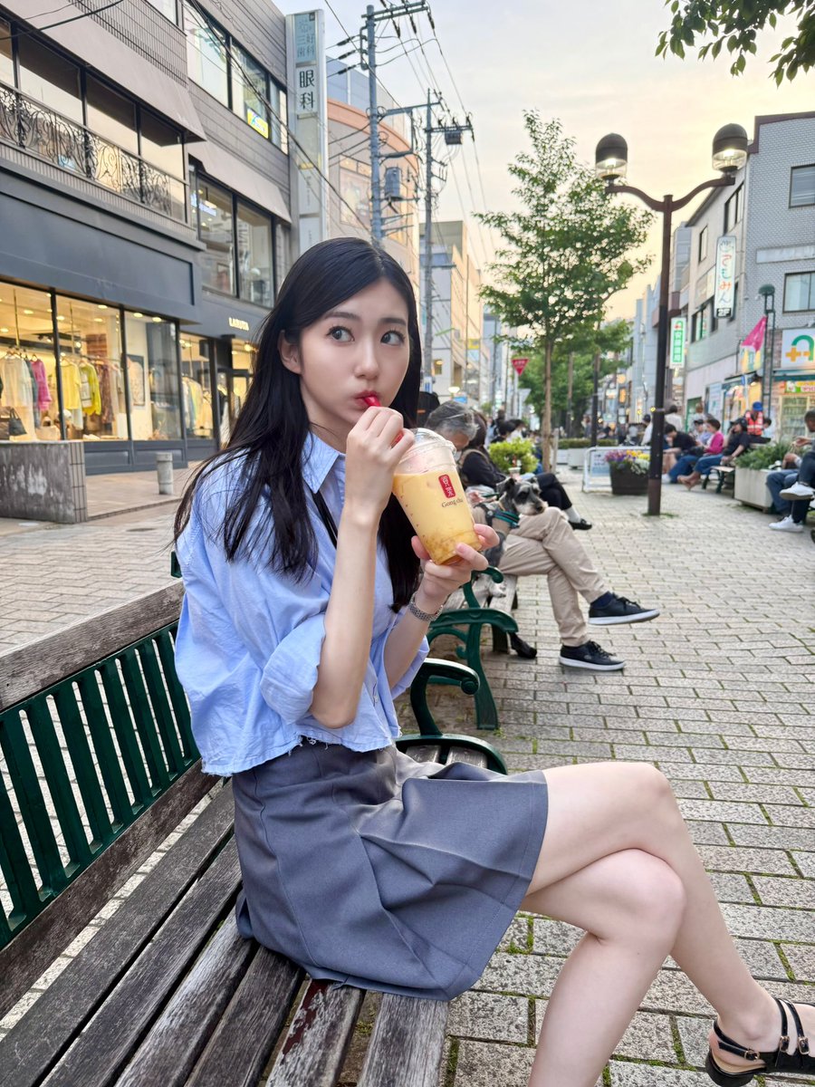 マンゴーミニパール 先行発売してる自由が丘に行って飲んできた🥭 ミニ