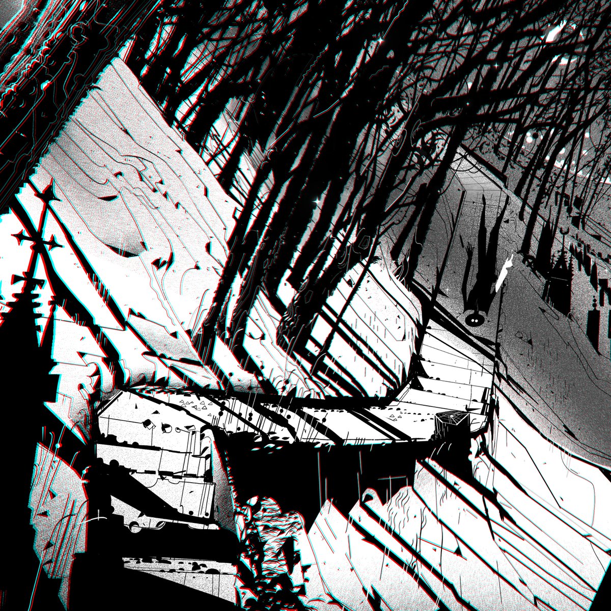 Embrace the weird path. 
Digital inks for nightly pleasure. #ink