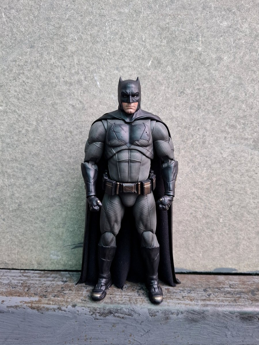 ElasToro7's tweet image. My Custom BATFLECK BVS #fondjoy 
More on My Instagram: @ghoul_customs_