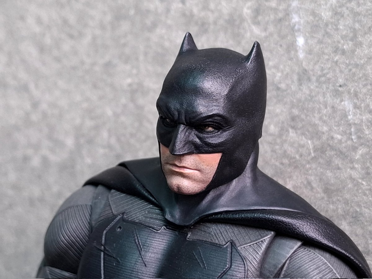 ElasToro7's tweet image. My Custom BATFLECK BVS #fondjoy 
More on My Instagram: @ghoul_customs_
