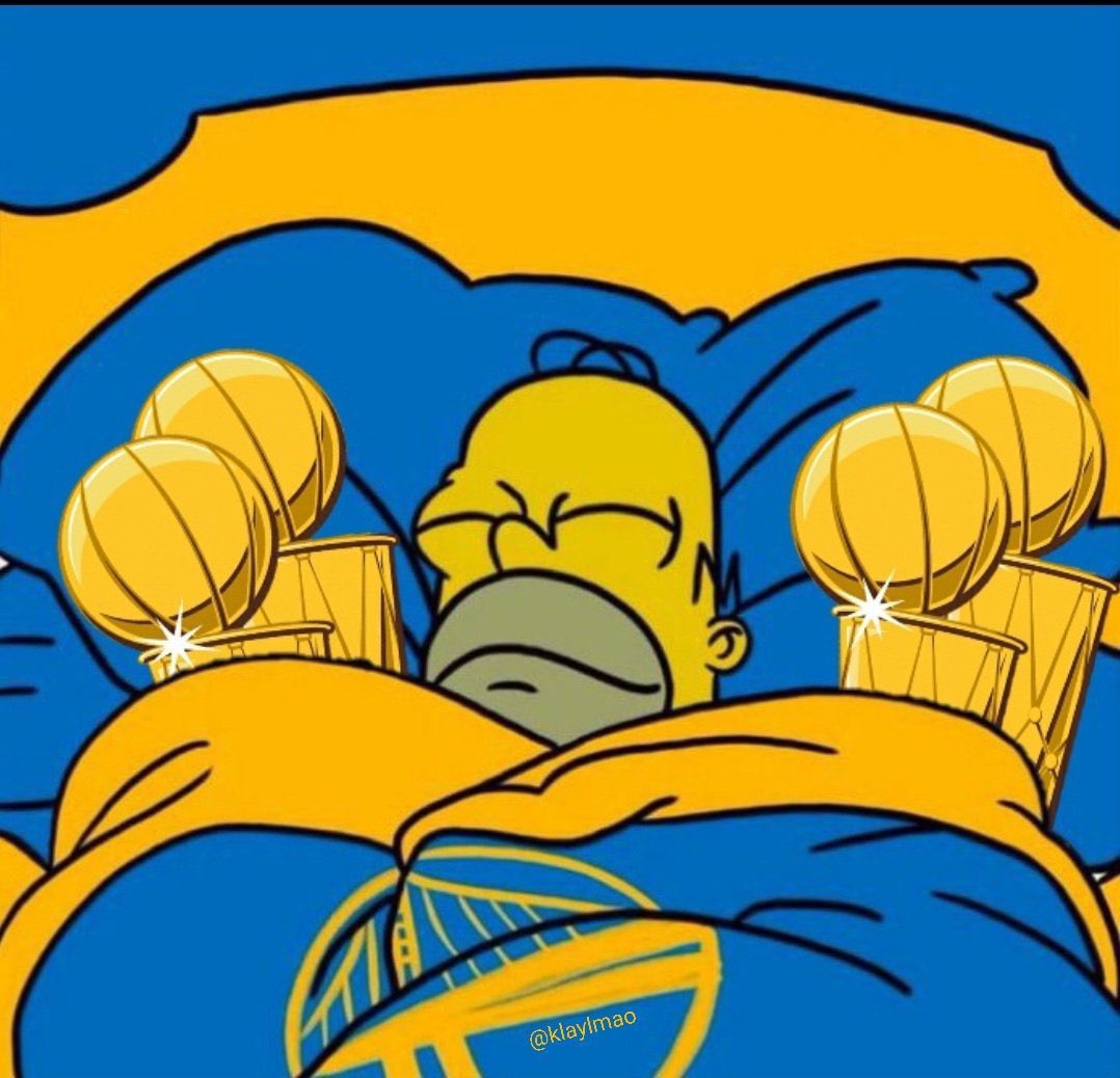 GoIdenState's tweet photo. How Warriors fans sleeping tonight https://t.co/HTYlk0zUew