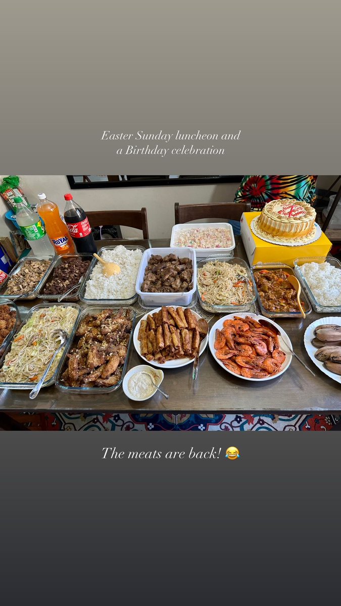 kebby018's tweet photo. Feast for Sunday family affair. https://t.co/v9Yd7FboPh