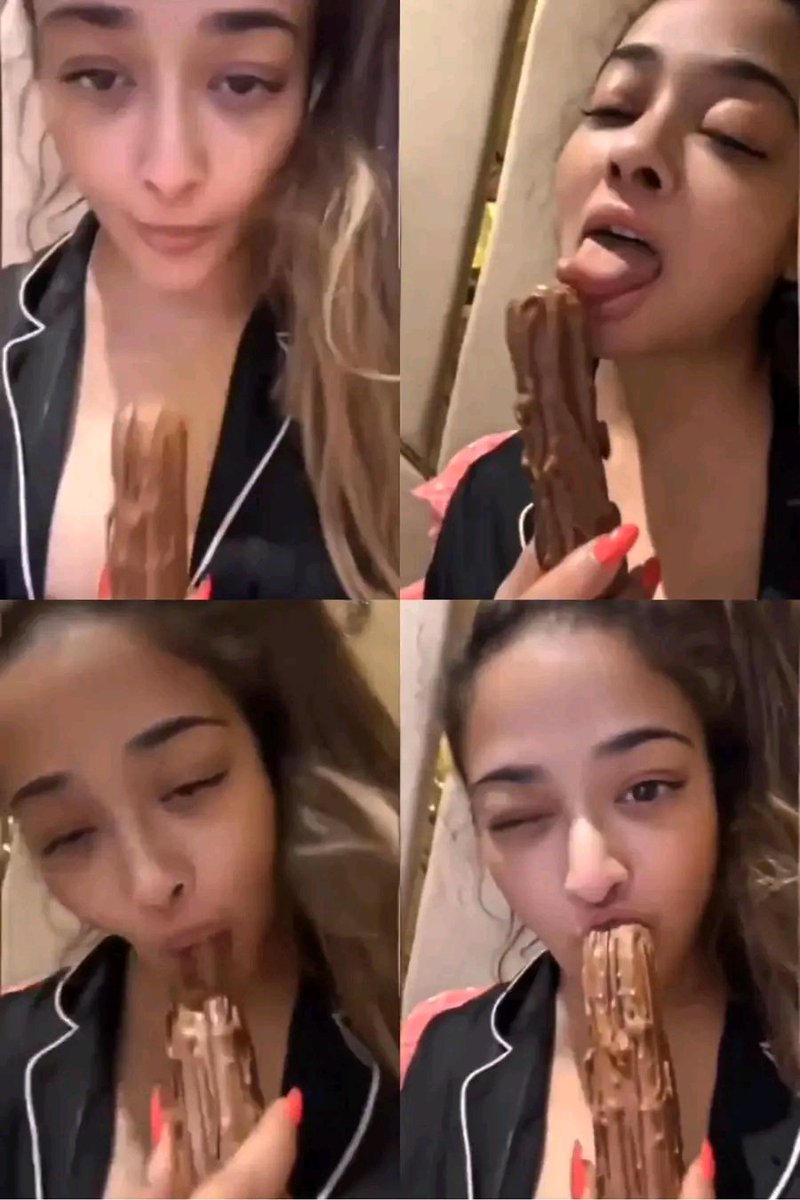 Queensofsouthh's tweet photo. Kiran Rathod knows exactly how to eat a snack properly.... 😏 https://t.co/ozI0GXR0G2