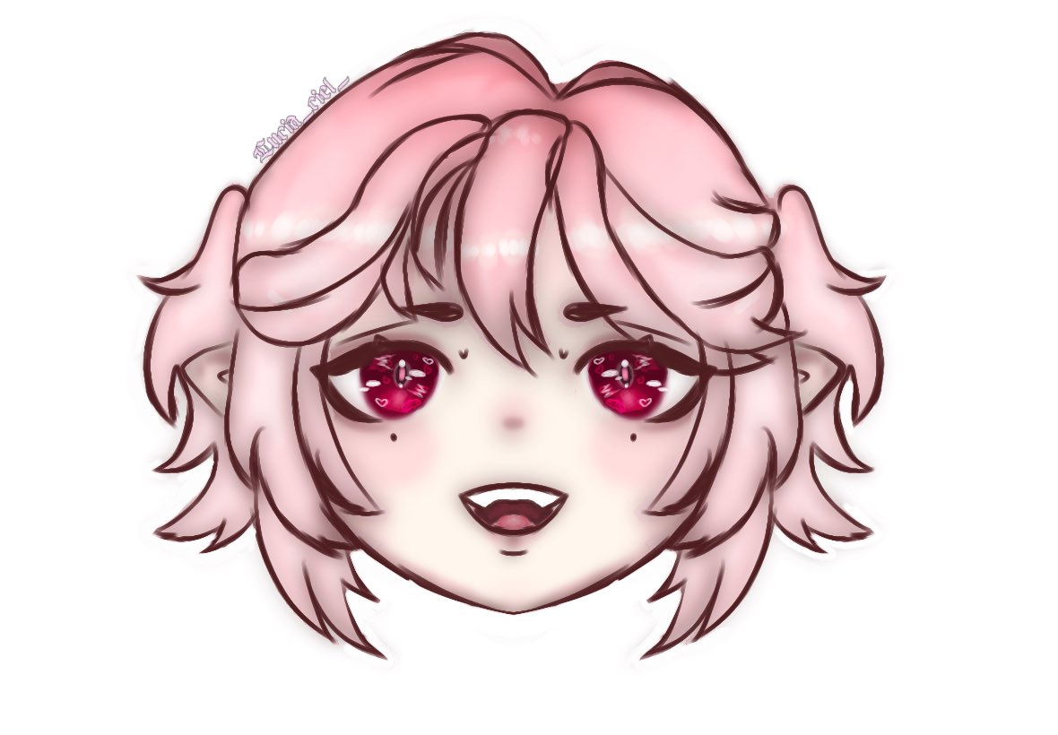 lucia_ciel_'s tweet photo. Tried to make an sticker aswell as it animated version #digitalart #animatedsticker #ocart https://t.co/zvNiEyMNhq