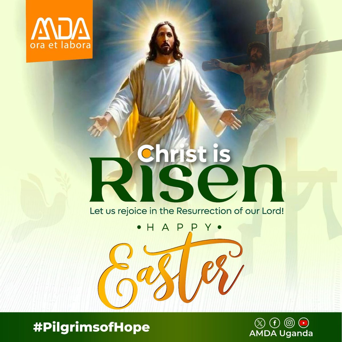 Christus surréxit! - Surréxit vere, allelúja (Christ is risen! - He is risen indeed, Alleluia!)

The resurrection of Jesus is the foundation of all Christianity. Easter is everything.

May our Hope be Complete this Easter and always.

#PilgrimsofHope 

#Easter2025