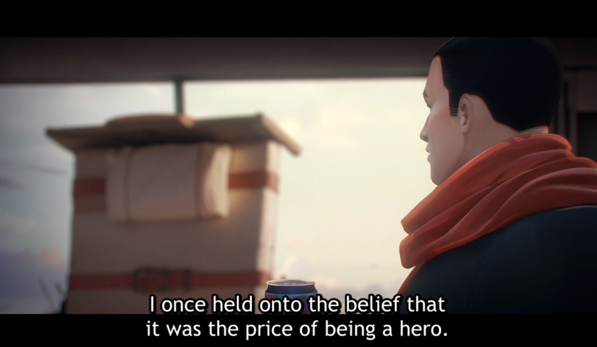 embermilkshake's tweet photo. To Be Hero X Ep 3 — I’m obsessed with the power system. The way “standing tall” is both literal and symbolic?? Terrifying in the best way. I'm glad Firmman can have the break he deserves 🥲 #TOBEHEROX #tbhx #TOBEHEROX #tbhx https://t.co/4nfwN5W70Z