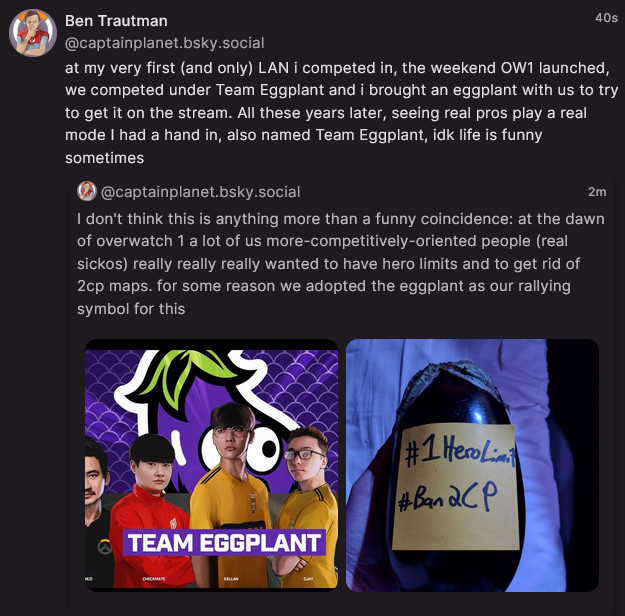 x can have this one too, what are the chances (follow me on b l u e s k y )