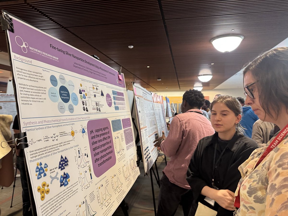 Mackiewicz Lab (@mack_lab) on Twitter photo #iuccp2025 poster session <a href="/OSUScience/">Oregon State Science</a> <a href="/OSU_Chemistry/">OSU_Chemistry</a> #iuccp2025 poster session <a href="/OSUScience/">Oregon State Science</a> <a href="/OSU_Chemistry/">OSU_Chemistry</a>