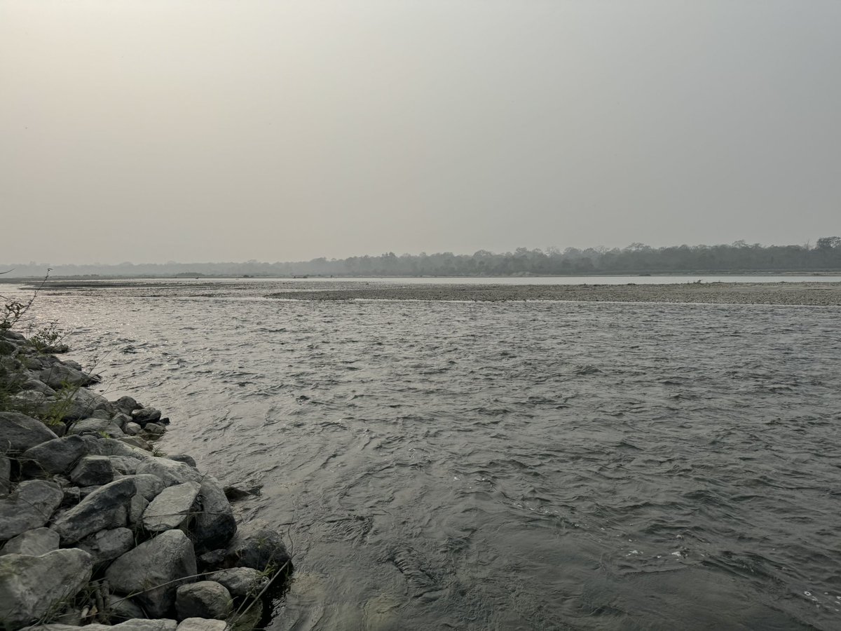 ParveenKaswan's tweet photo. Pic 1 : when river enters the forest from human habitat. 

Pic 2 : when river enters human habitat from forest. 

Spot the difference. https://t.co/HnyhcoyEDo