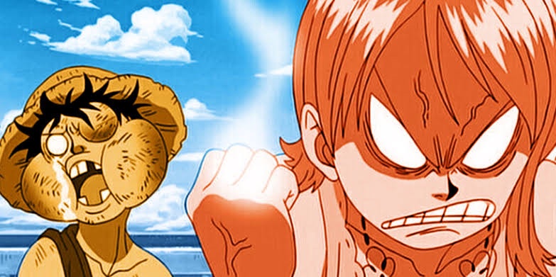 Dedy_Purba_'s tweet photo. @strawhats nami vs luffy 🗿 https://t.co/D0iLOmsP5L