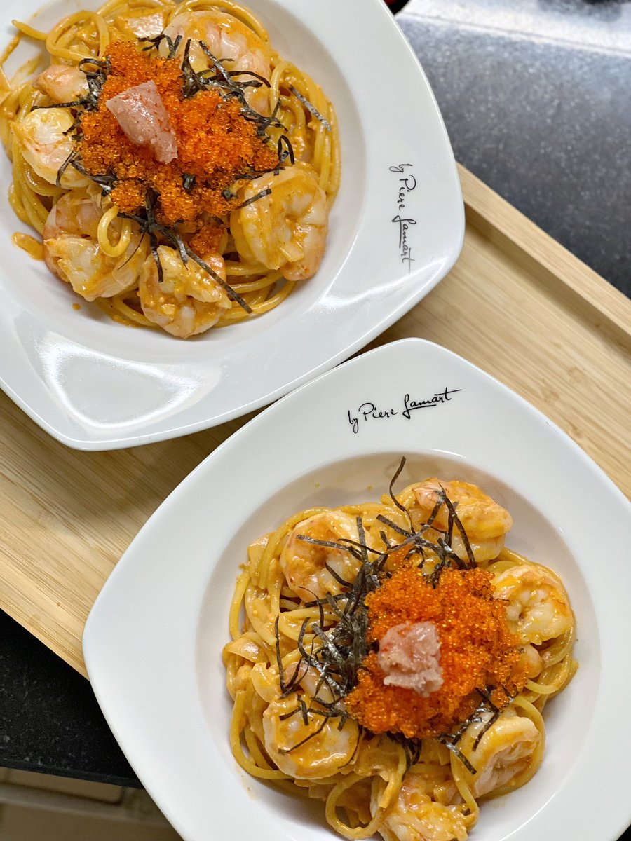 ilerbkitchen's tweet photo. สปาเกตตี้ซอสสไปซี่ครีมมันกุ้ง
ใช้มันกุ้งของเสวยสูตร 2 ผสมกับโคชูจังนิดหน่อยจะได้ไม่เลี่ยนมาก 🧡 https://t.co/hpekPsFZvF