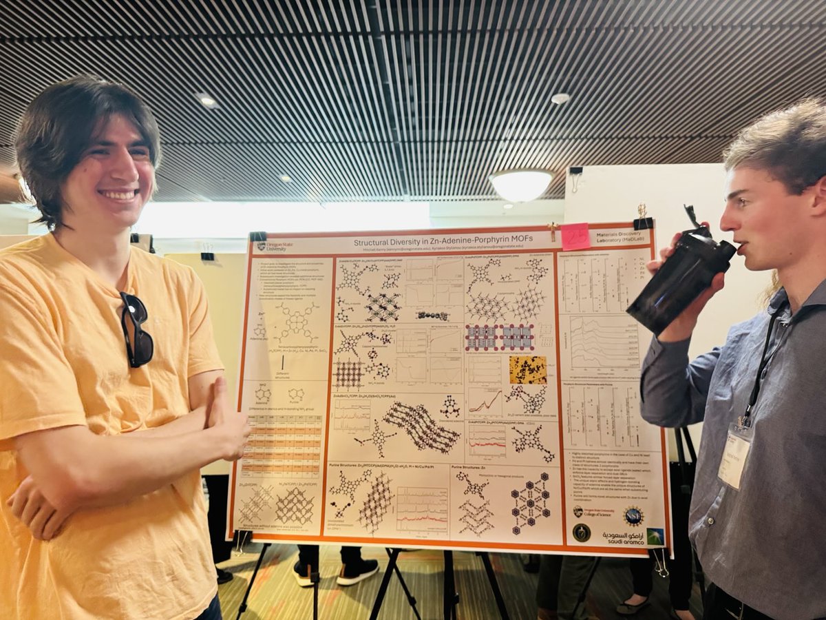 Mackiewicz Lab (@mack_lab) on Twitter photo #iuccp2025 poster session <a href="/OSUScience/">Oregon State Science</a> <a href="/OSU_Chemistry/">OSU_Chemistry</a> #iuccp2025 poster session <a href="/OSUScience/">Oregon State Science</a> <a href="/OSU_Chemistry/">OSU_Chemistry</a>