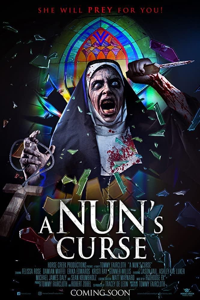 A Nun's Curse. 2020. 1/10. Todo mal, actores, iluminación, planos, racord, historia... ¿como resumir semejante mierda? Un insulto al cine, al espectador y a los productores. Lenta, absurda, aburrida y un final que te deja cara imbécil durante horas.