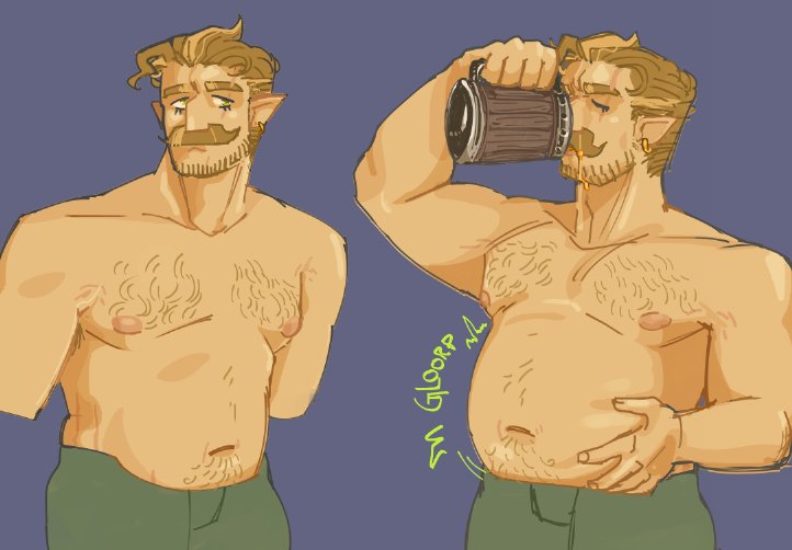 Sal always changing when i draw him, thats ok cause hes always hot in every form <3
