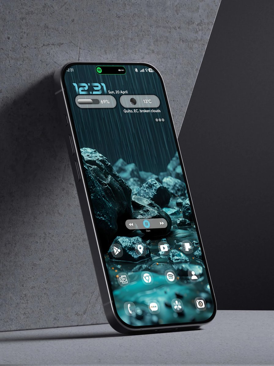DanXKustom's tweet photo. Good Day friends
My Screenshot
@SmartLauncher
Widgets and Wallpaper ๐๐พby me ๐๐พโโ๏ธ @MkFuego
Icons #OneGlass by @EatosApps
Templates by @design_ironic @nalankang1
#KWGT #myhomescreen #Android #Xiaomi #HyperOs https://t.co/SgZhg1ZyGG