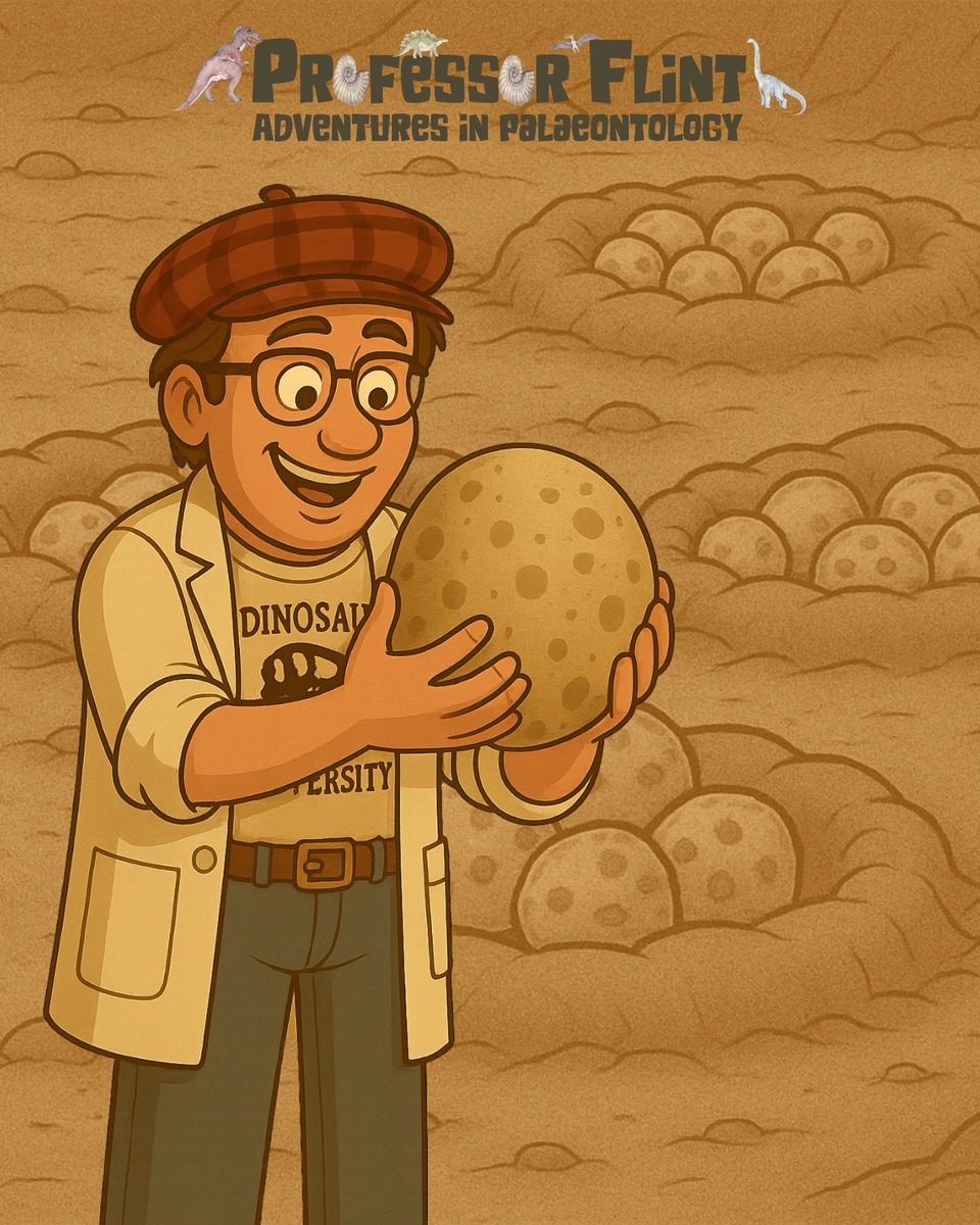 Did someone say eggs? Dinosaur eggs, that is! And sauropod dinosaur eggs in particular! 🦕

From an egg around the size of a soccer ball, a long neck dinosaur such as Dreadnoughtus could grow to at least 65 tonnes! That's around 2,600,000 mice!