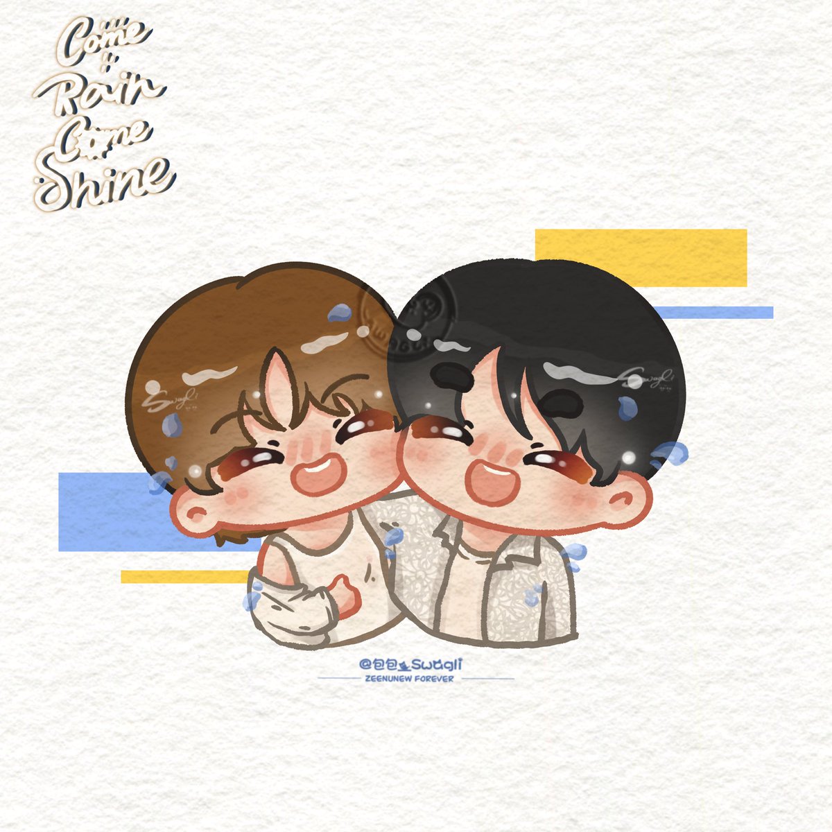 Byswagli_'s tweet photo. 💦💦🫠.

#ComeRainComeShineWithZeeNunew 
#ZeeNuNew3rdPhotobook 
#FanArtForZeeNuNew
#ZeeNuNew 
#ZeePruk #NuNew 
@zee_pruk @CwrNew https://t.co/DObNHUR84X