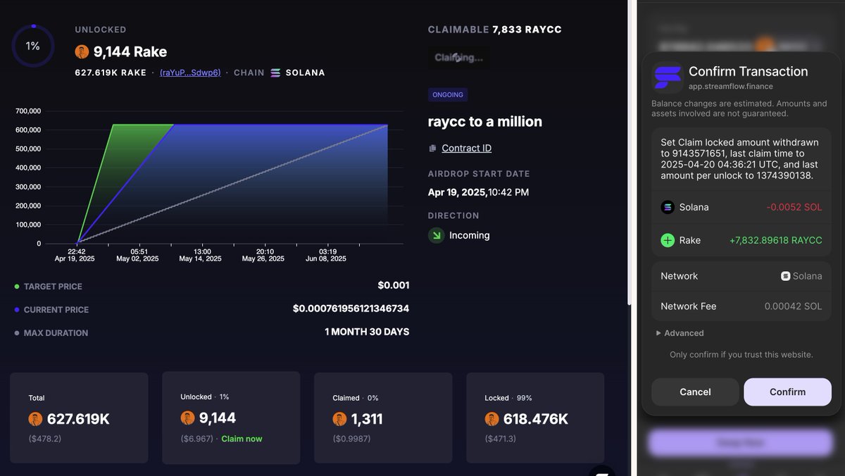 The Flywheel is real
Fly.inc, on <a href="/RaydiumProtocol/">Raydium</a>  is for builders and holders

The more projects launch via Fly.inc, the more you earn!

🟧 20% amm fees to holders $RAYCC
🟧 20% amm fees to dev
🟧 60% amm fees to the holder of the migrated token