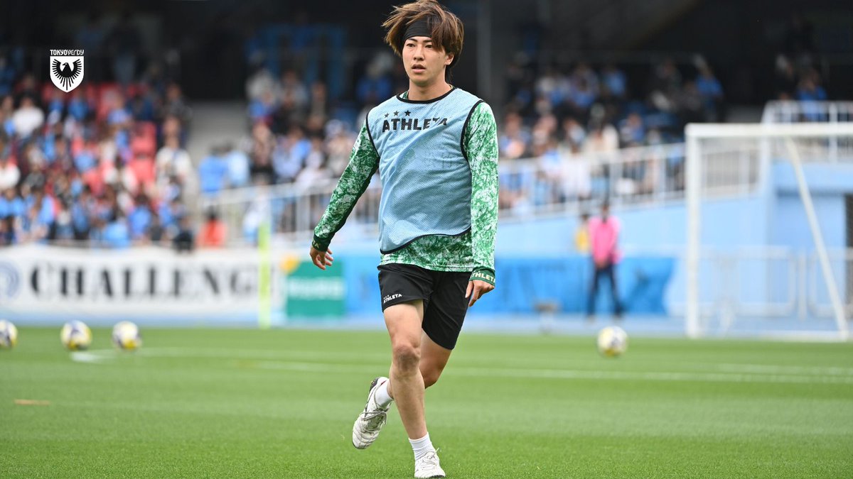 東京ヴェルディ トレーニングトップ 選手着用モデル2025アスレタ