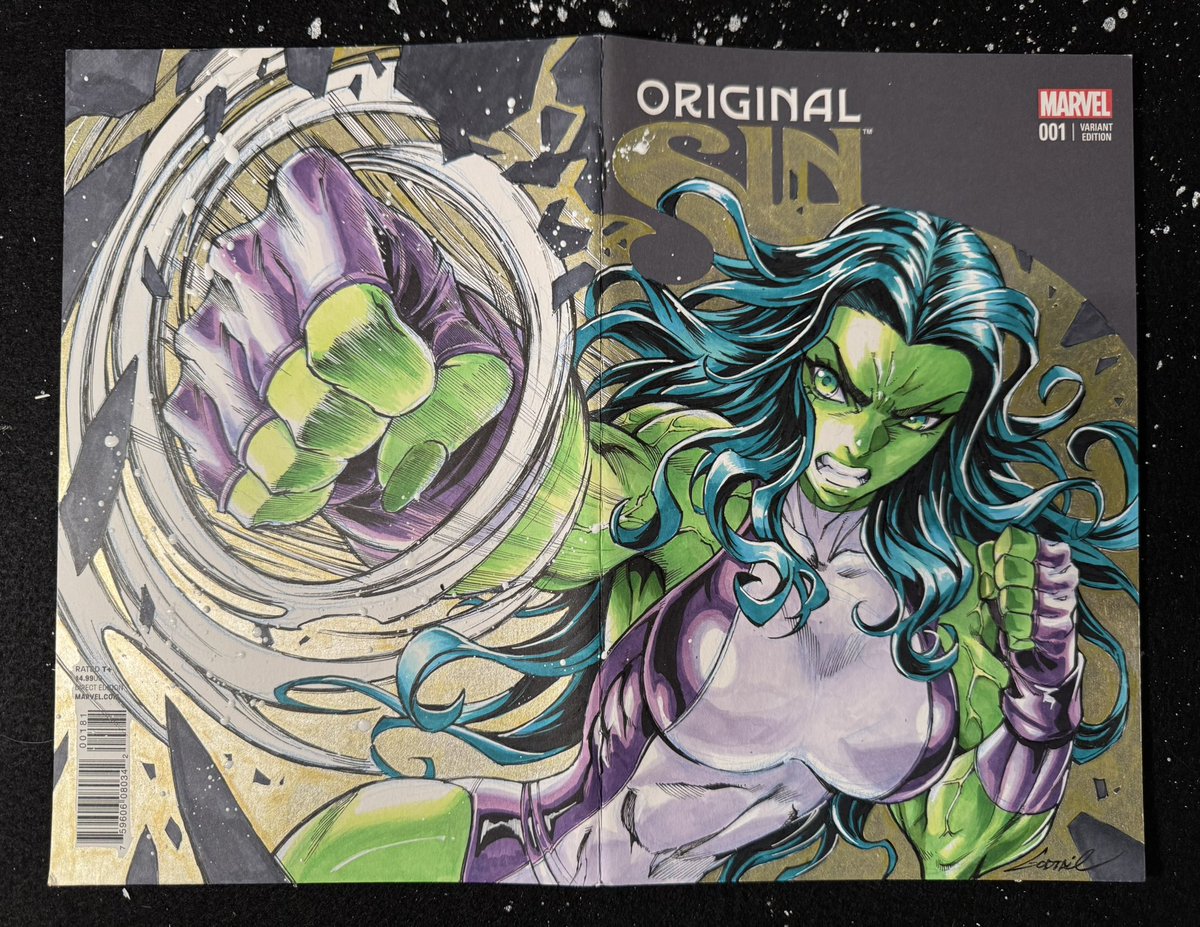 「#illustration #大阪コミコン2025#shehulk 」|GODTAIL｜個展/ 神戸三宮 8月末までのイラスト