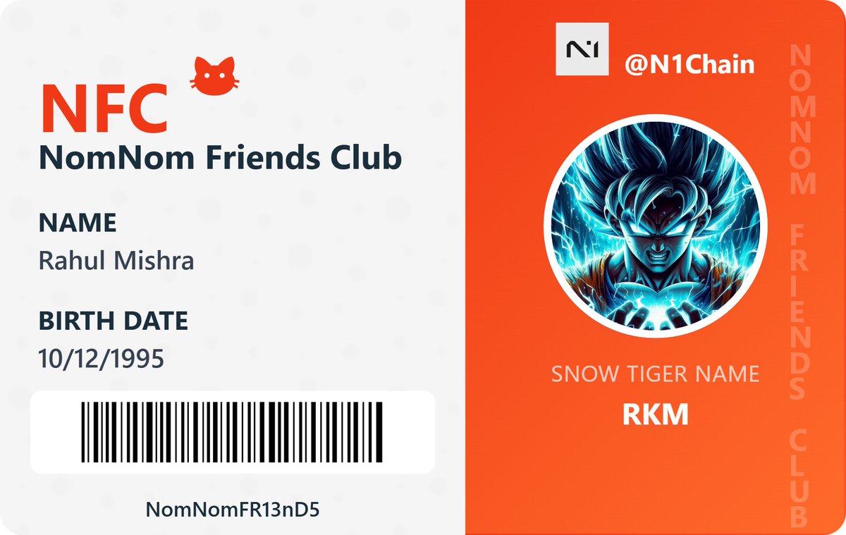 just created <a href="/N1Chain/">N1</a> nomnom card