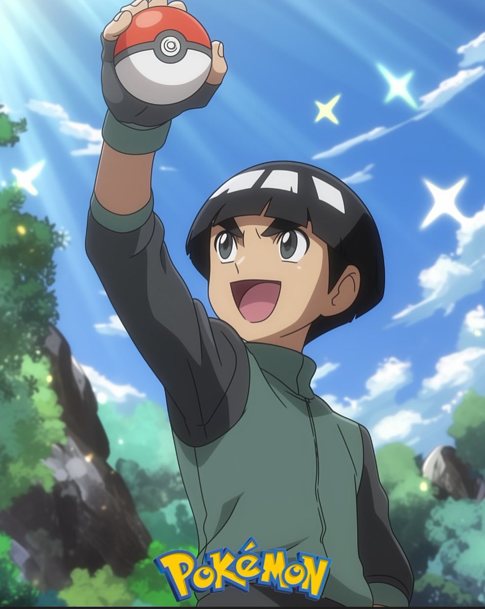 AI_POWER_1's tweet photo. Rock Lee x Pokémon 

#rocklee #Pokemon #NARUTO #NarutoShippuden #AnimeArt #AIart https://t.co/n2PBuMdajP