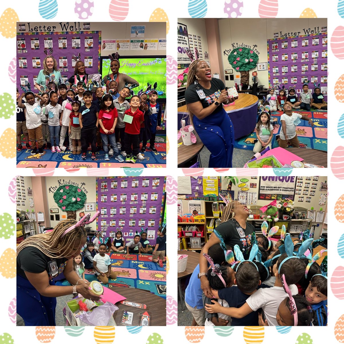tamtamwise's tweet photo. @_SJohnson91 and my little Pre-K Bunnies 🐰 hopped by with surprises 🎁 for our amazing admin team  ❤️ before Good Friday — just a small way to show how much we appreciate them! #PreKBunnies #WeLoveOurAdmins
@Aliefsneed @KRCreeggan @JCooks_9 @MoseleyRonnetta @Courtney_lynn21 https://t.co/RAUYeExMRX