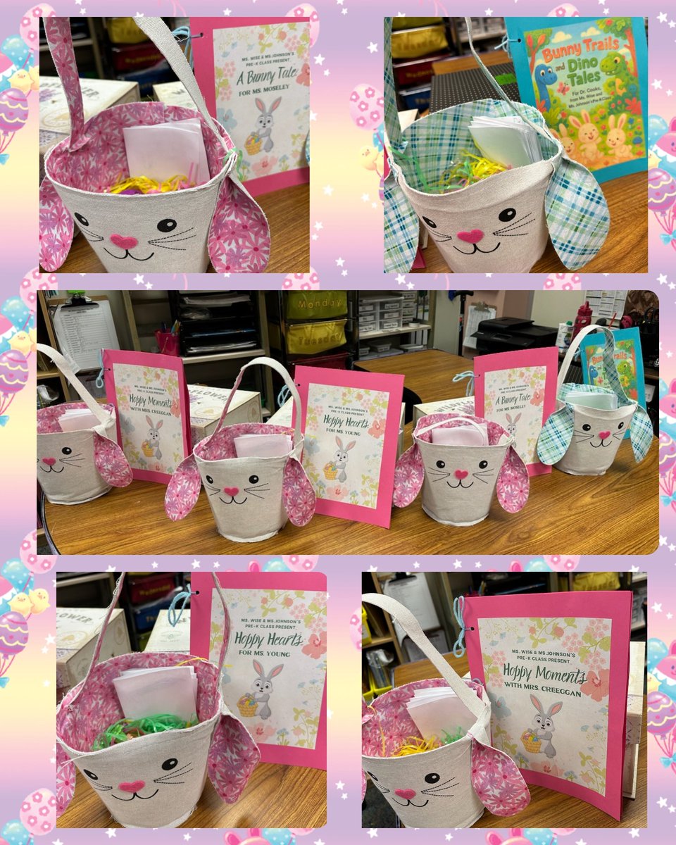 tamtamwise's tweet photo. @_SJohnson91 and my little Pre-K Bunnies 🐰 hopped by with surprises 🎁 for our amazing admin team  ❤️ before Good Friday — just a small way to show how much we appreciate them! #PreKBunnies #WeLoveOurAdmins
@Aliefsneed @KRCreeggan @JCooks_9 @MoseleyRonnetta @Courtney_lynn21 https://t.co/RAUYeExMRX