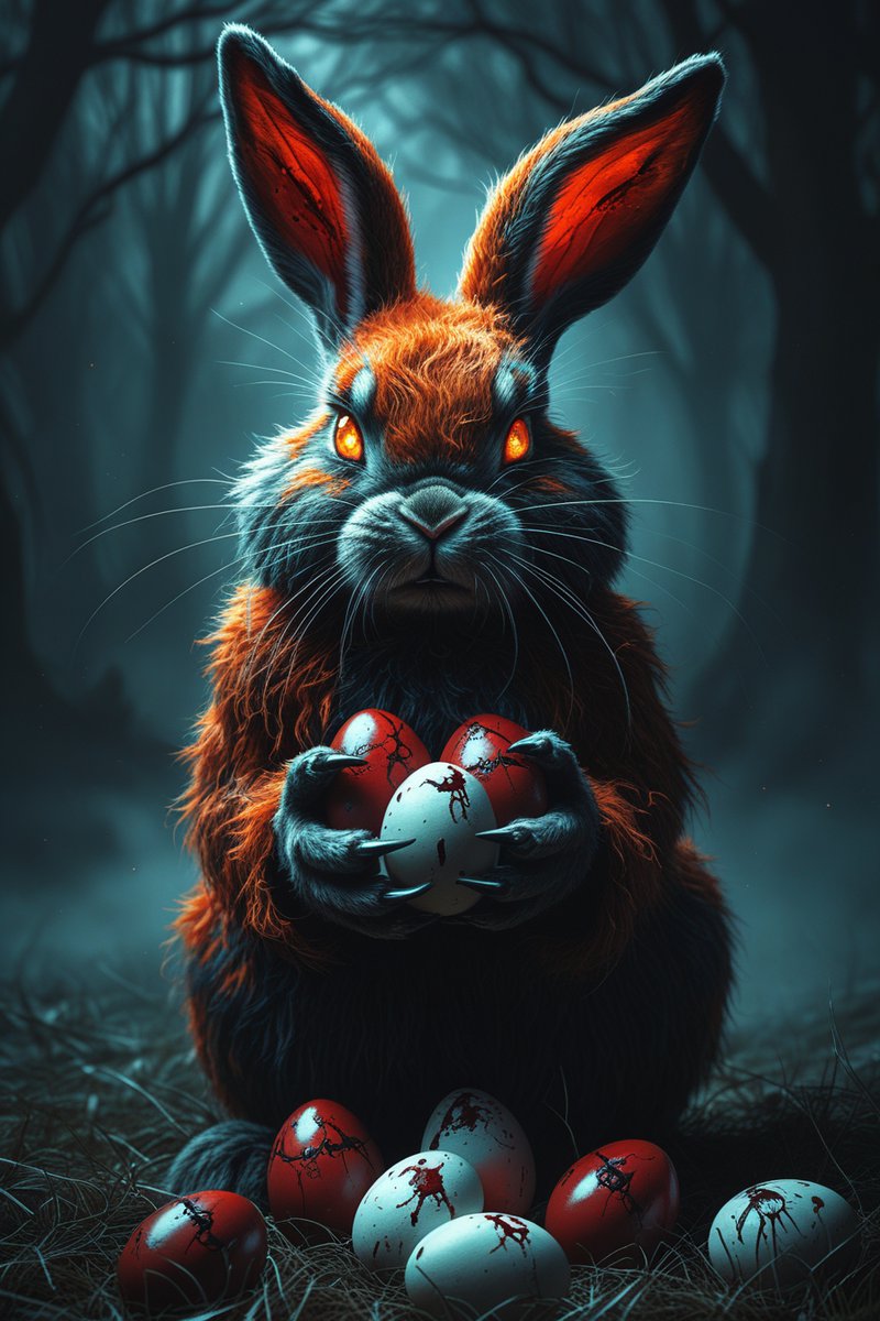 PuzzlePagora's tweet photo. Since I can't sleep tonight because of the horrible nightmares, I wanted to wish everyone a very Happy Easter!
#Easter #HappyEaster #EasterHorror #TheBitcoinArmy https://t.co/ErQaSOAGyg