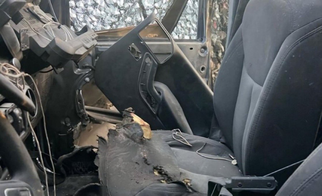 VividProwess's tweet image. The female IDF soldier, injured yesterday while fighting in Gaza, was also injured on October 7th, underwent rehabilitation, and returned to fight again. A true heroine. She was hit by an RPG yesterday. This is the damage it caused.

Praying for her speedy and safe recovery. 🙏