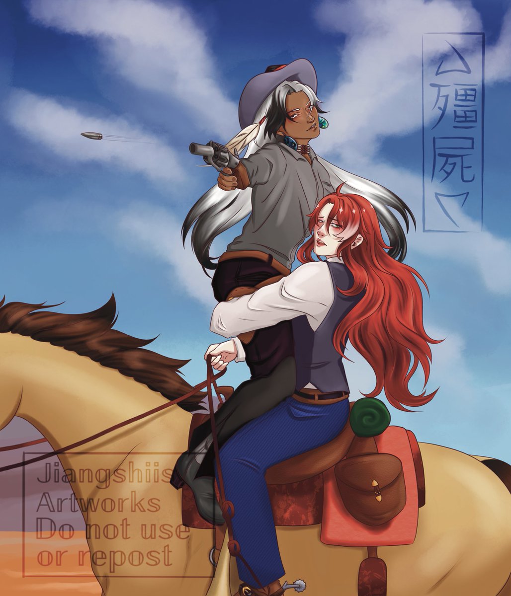 Of Freedom and Gold

Another piece for the <a href="/BangBoothill/">Aim for the Heart: A Boothill Reverse Bang!</a> revbang.
Go check out <a href="/StarlightSilvio/">Silvio~</a> wonderfully written creation (*¯ ³¯*)♡ because she worked so hard to bring my scrambled idea onto paper ~ 

#HonkaiStarRail #Boothill #Argenti 

archiveofourown.org/works/64850539